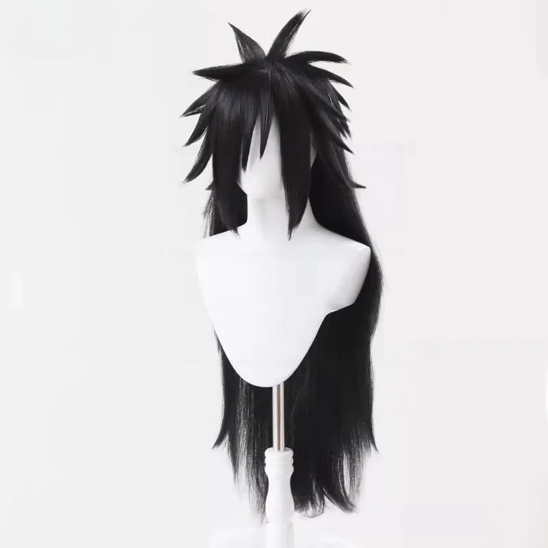 Uchiha Madara Cosplay Wigs Long Heat Resistant Synthetic Hair Game Anime Wigs