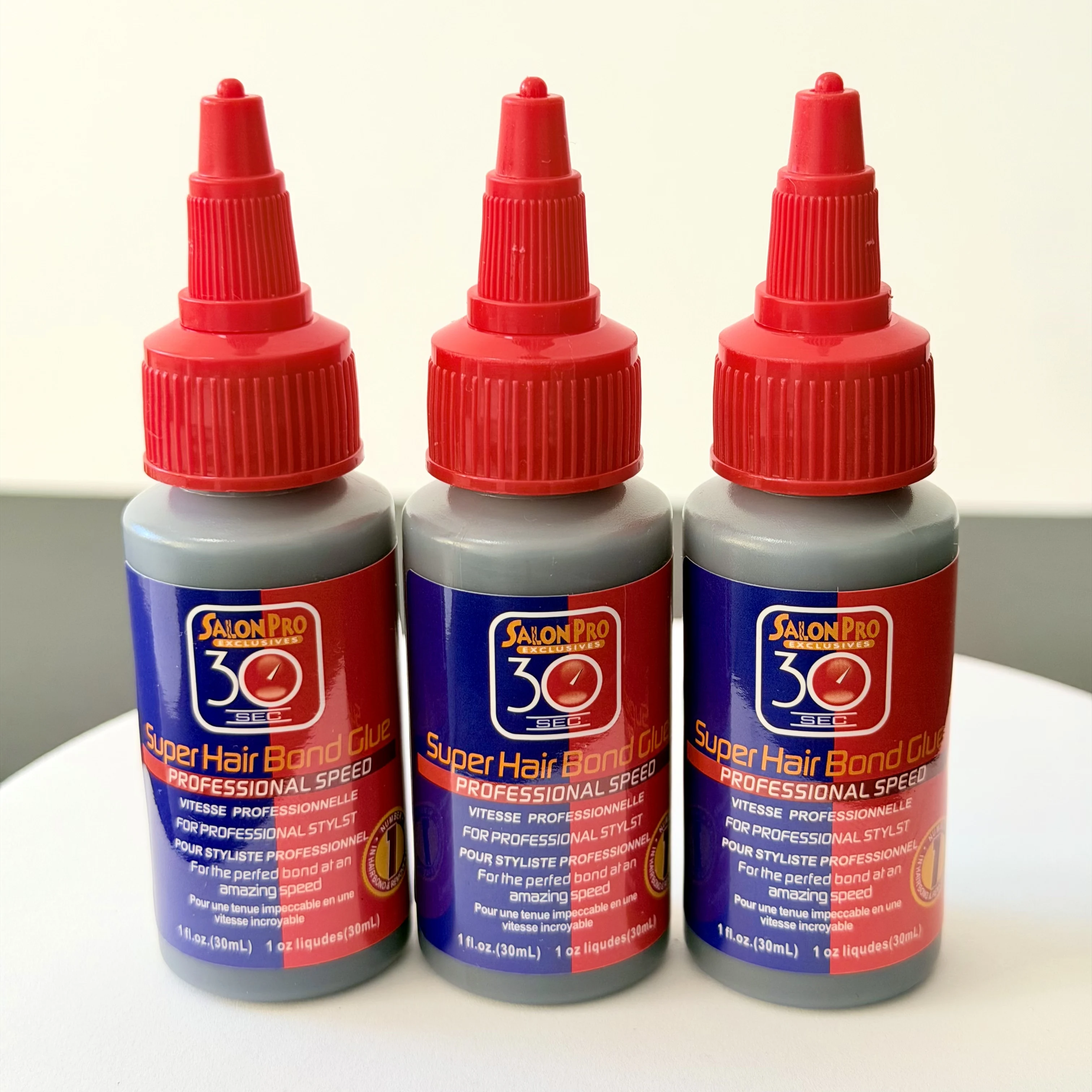 1PCS/2PCS/3PCS 4 Styles 30ml Hair Bonding Glue Set Super Bond Strong Hold Wig Glue for Lace Wig Toupee