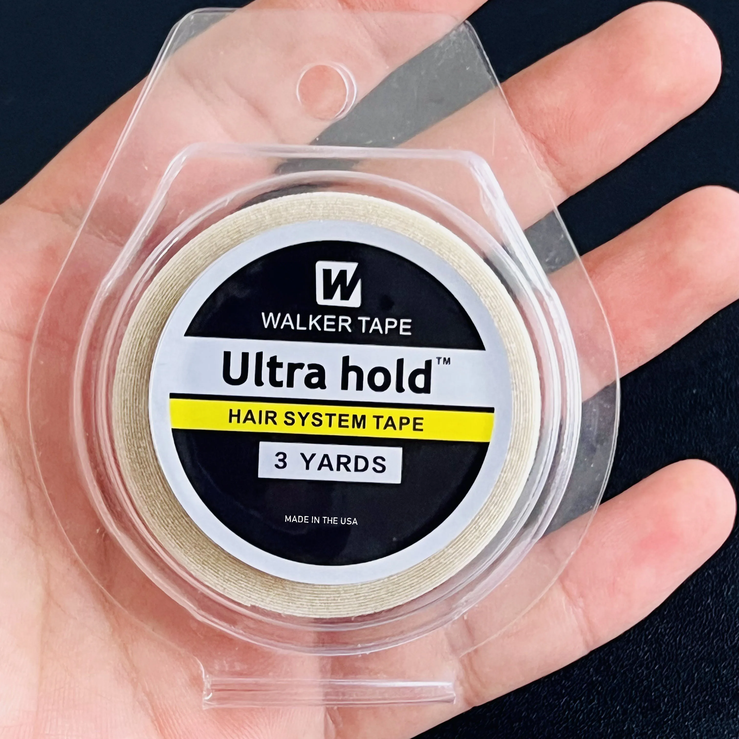 Ultra Hold Hair System Tape Double Sided Adhesives Tape For Hair Extension Toupee Wig White Tape Strong Hold