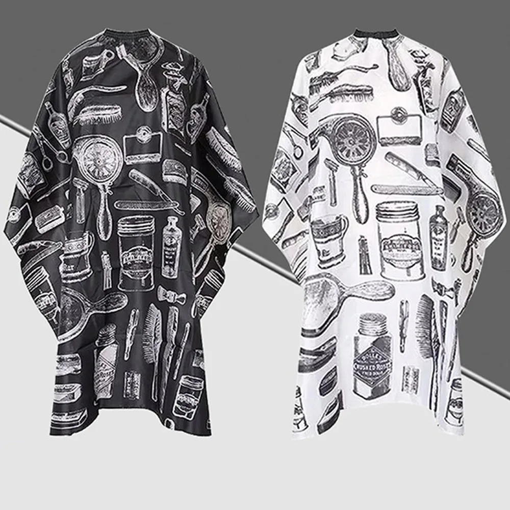 1/2PCS Professional Hair Cutting Apron Salon Barber Cape Hair Cutting Waterproof Cloth Hair Cutting Apron Barber Accessories