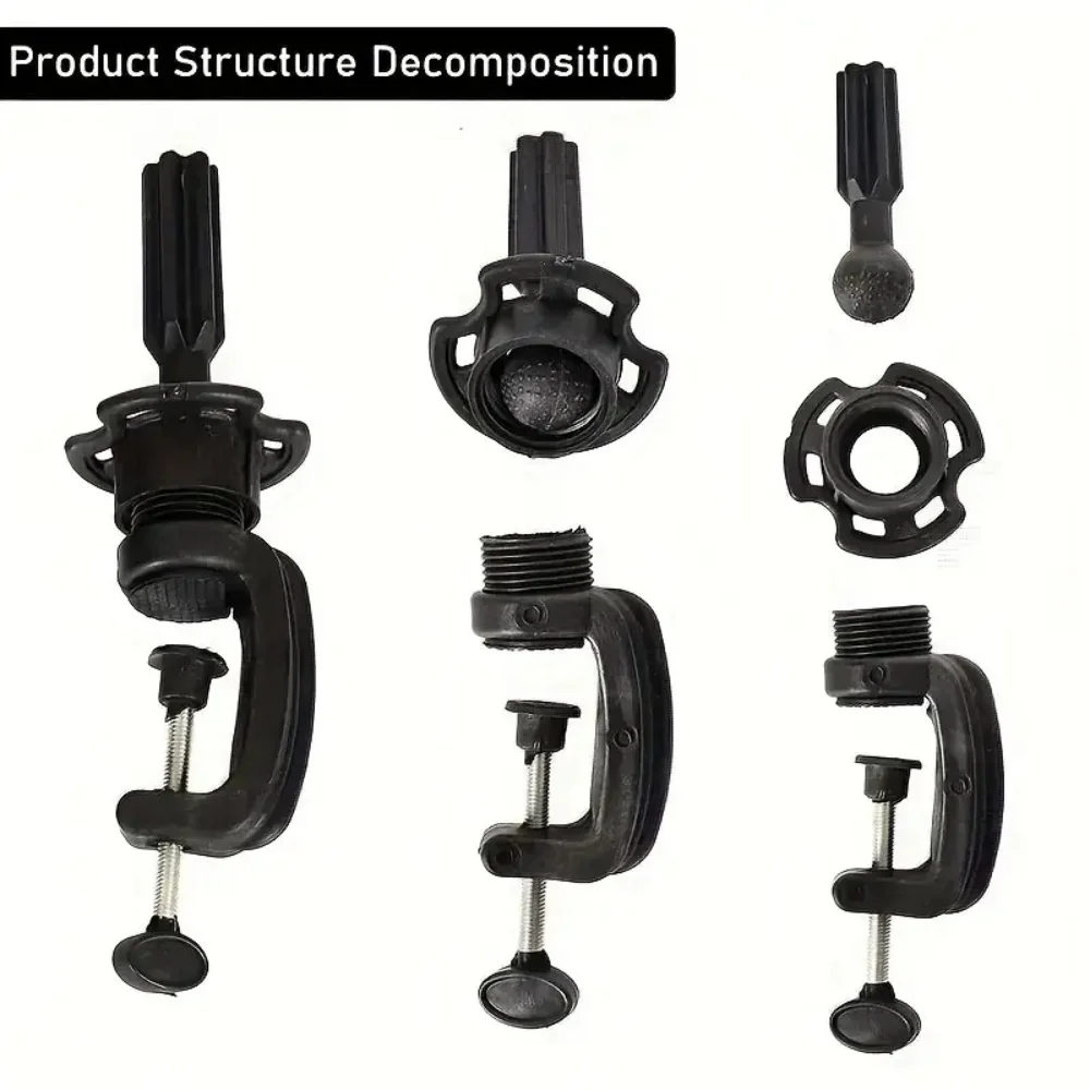 2025 Wig Head Stand Clamp Professional Cosmetology Wig Holder Clamp For Mannequin Manikin Training