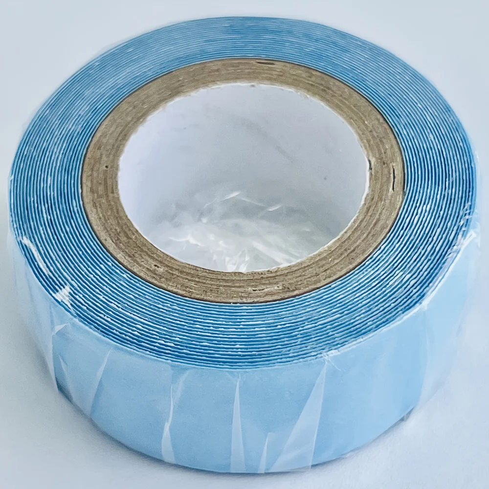 Blue Wig Double Sided Adhesive Tape Lace Front Super Hold Waterproof For Hairpiece Toupee Hair Extension Styling Tools