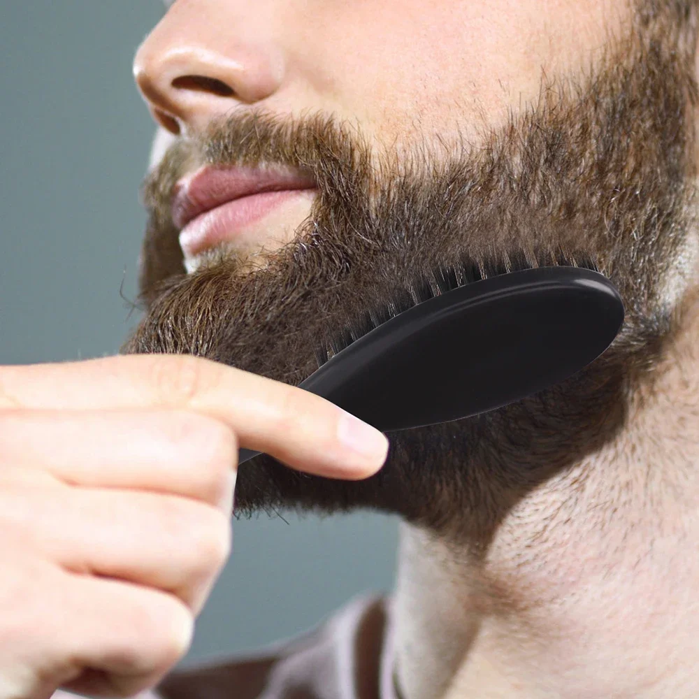 Hairdressing Brush Set Hairdressing Cleaning Brush Neck Dust Removal Brush Professional Styling Tool,Special for Real Hair Wigs