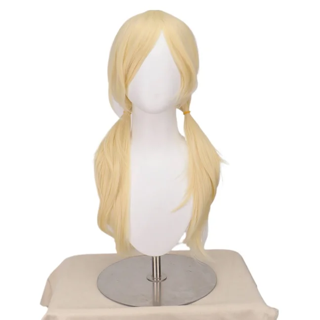 Anime Sucker Punch Women Baby Doll cosplay Synthetic wig Baby Doll role play blonde hair golden wig costumes
