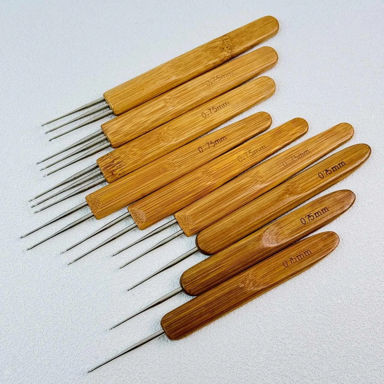 0.5Mm 0.75Mm Dreadlock Needle Crochet Hook For Dread Hair Dreadlocks Accessories Hook Needle For Crochet Braids Hair Tools