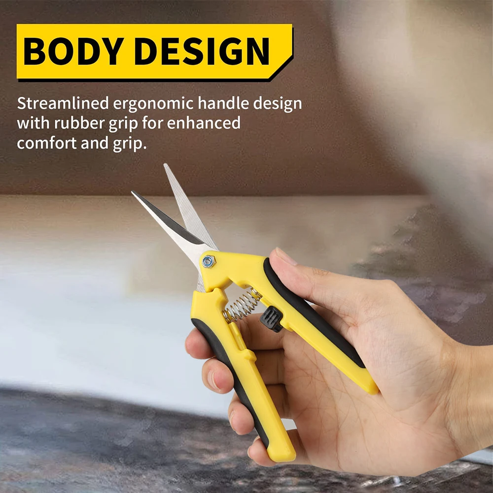 Hair Extension Pliers Keratin Bonding Cutter Pliers with Straight Stainless Steel Hand Pruner Pruning Shear Blades