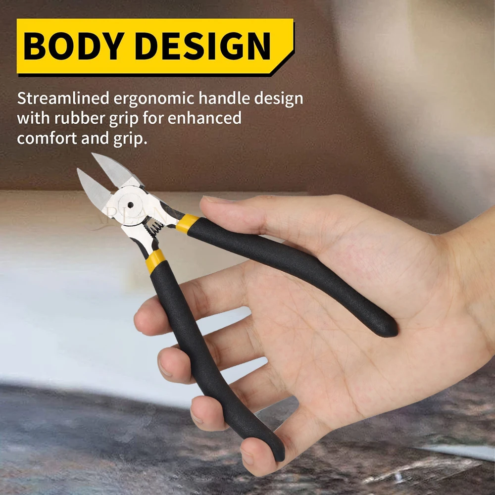 Hair Extension Pliers Keratin Bonding Cutter Pliers with Straight Stainless Steel Hand Pruner Pruning Shear Blades