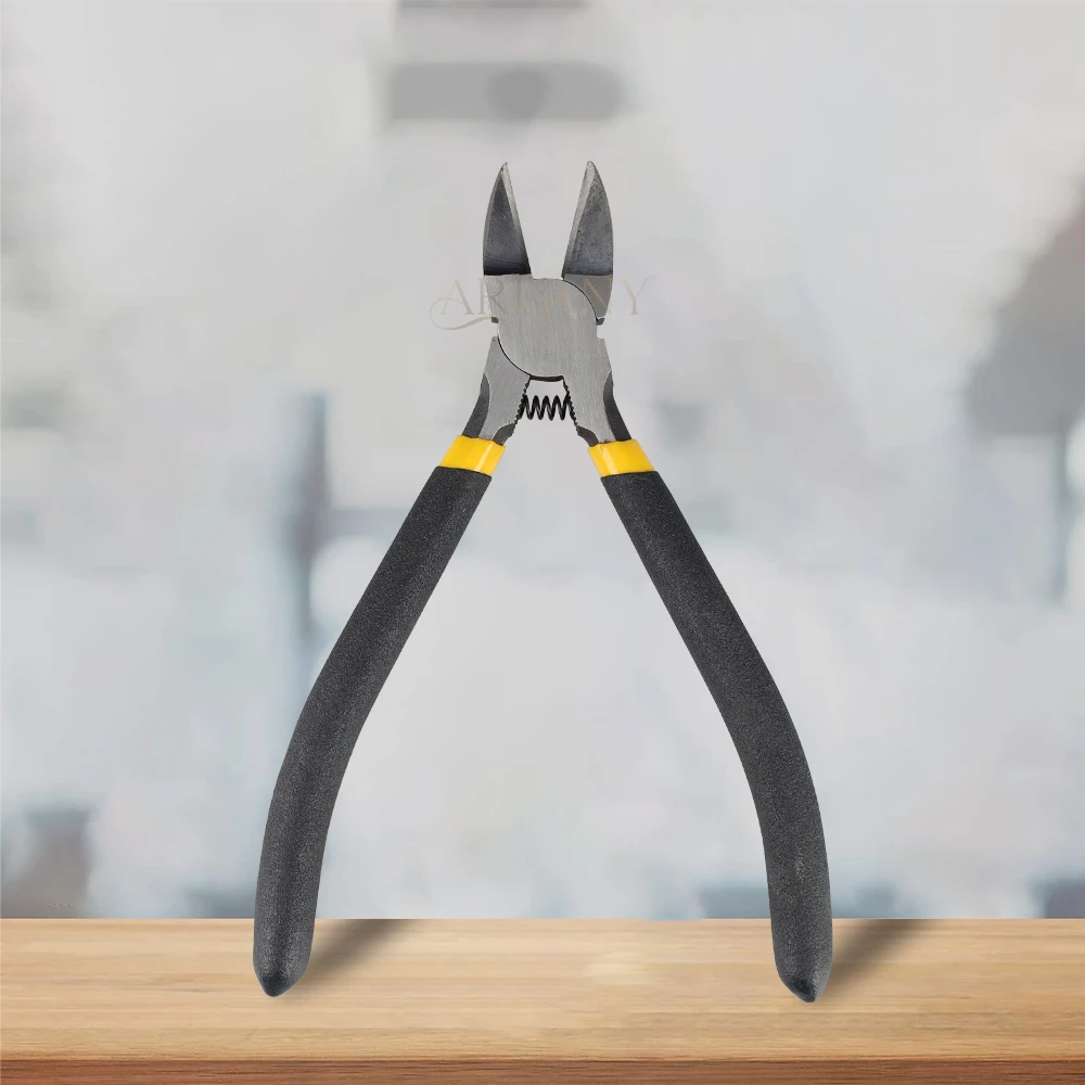 Hair Extension Pliers Keratin Bonding Cutter Pliers with Straight Stainless Steel Hand Pruner Pruning Shear Blades