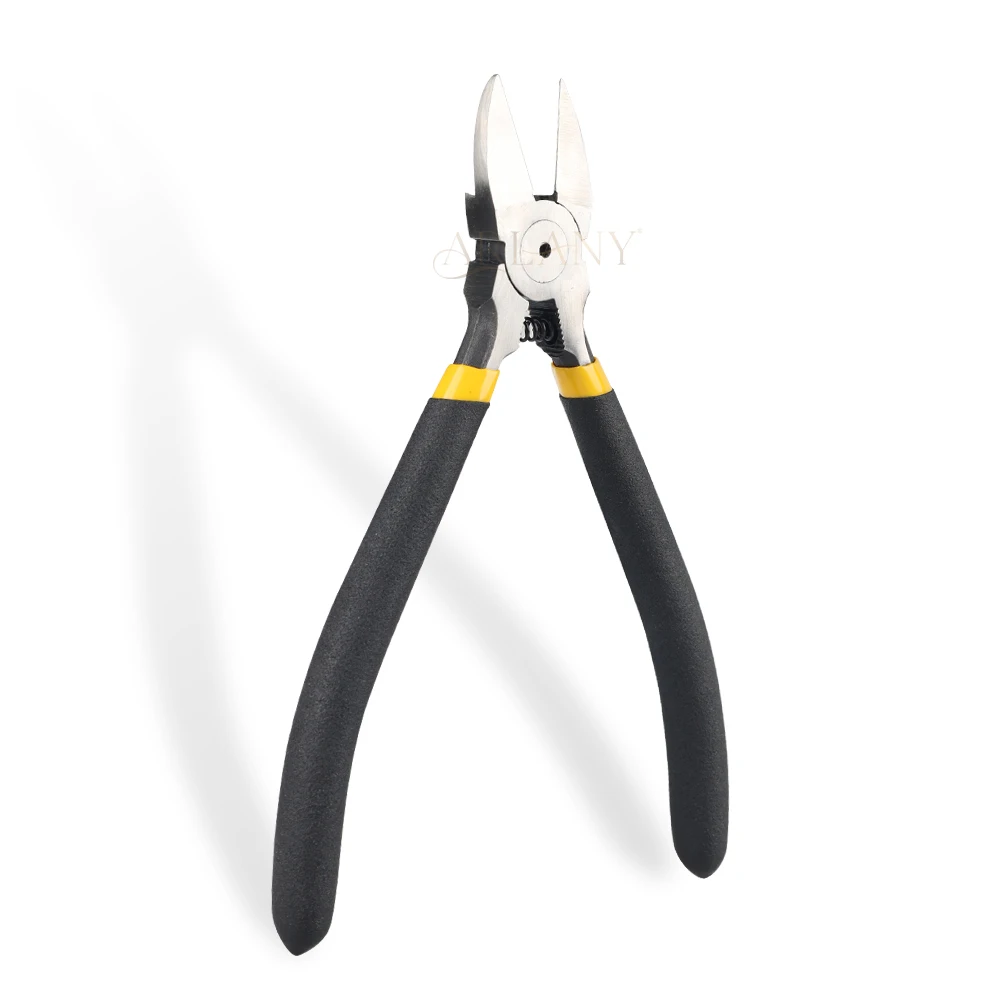 Hair Extension Pliers Keratin Bonding Cutter Pliers with Straight Stainless Steel Hand Pruner Pruning Shear Blades