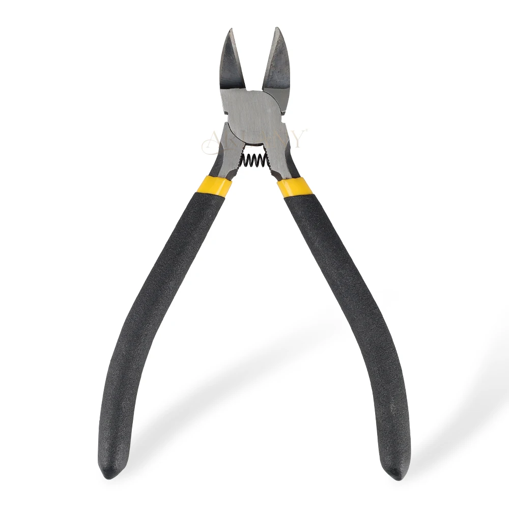 Hair Extension Pliers Keratin Bonding Cutter Pliers with Straight Stainless Steel Hand Pruner Pruning Shear Blades