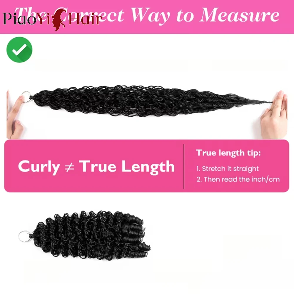 60g Per Bunldes 15A Burmese Curly Crochet Human Hair Brasid Knotless Pre-Separated Feather Human Crochet Hair 100% Human Hair Extensions 14-26 Inch Human Crochet