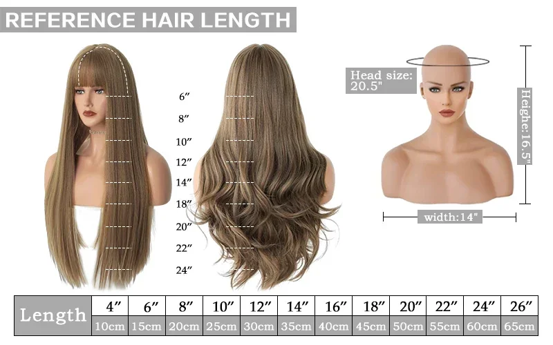 7JHH WIGS Layered Blonde Wig for Women High Density Synthetic Loose Straight Hair Wigs with Neat Bangs Beginner Friendly