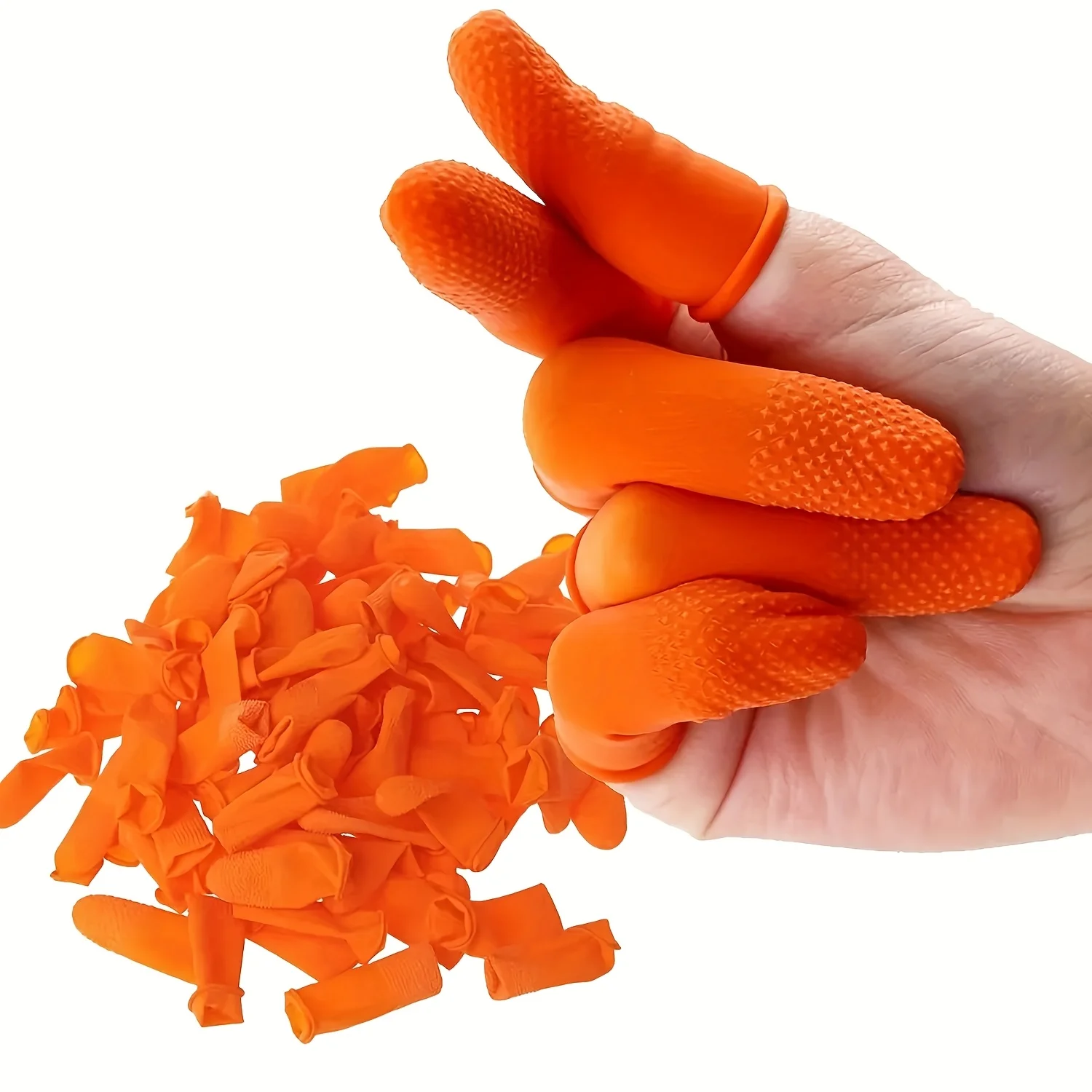 5/10/15/20/25pc Wig extension protection tool is used to make protective finger cots for wig keratin protein glue