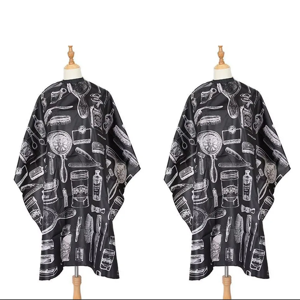 Professional Hair Cutting Apron Salon Barber Cape Hair Cutting Waterproof Cloth Hair Cutting Apron Barber Accessories
