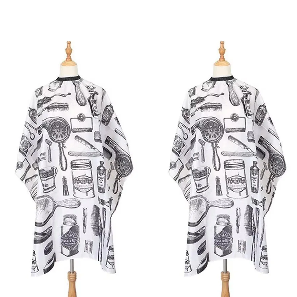 Professional Hair Cutting Apron Salon Barber Cape Hair Cutting Waterproof Cloth Hair Cutting Apron Barber Accessories