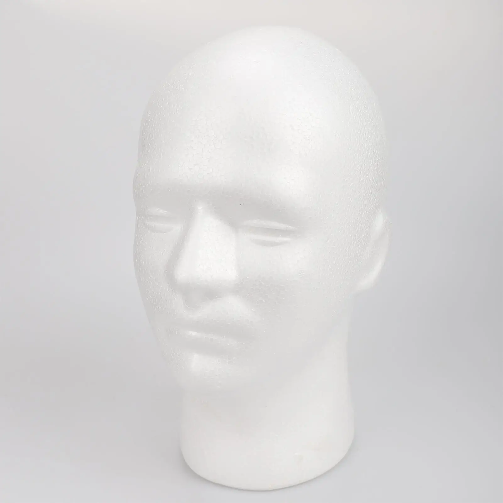 1PC Styrofoam Mannequin Manikin Head Model Foam Wig Hair Glasses Display Wig Hair Glasses Headwear Display Accessories