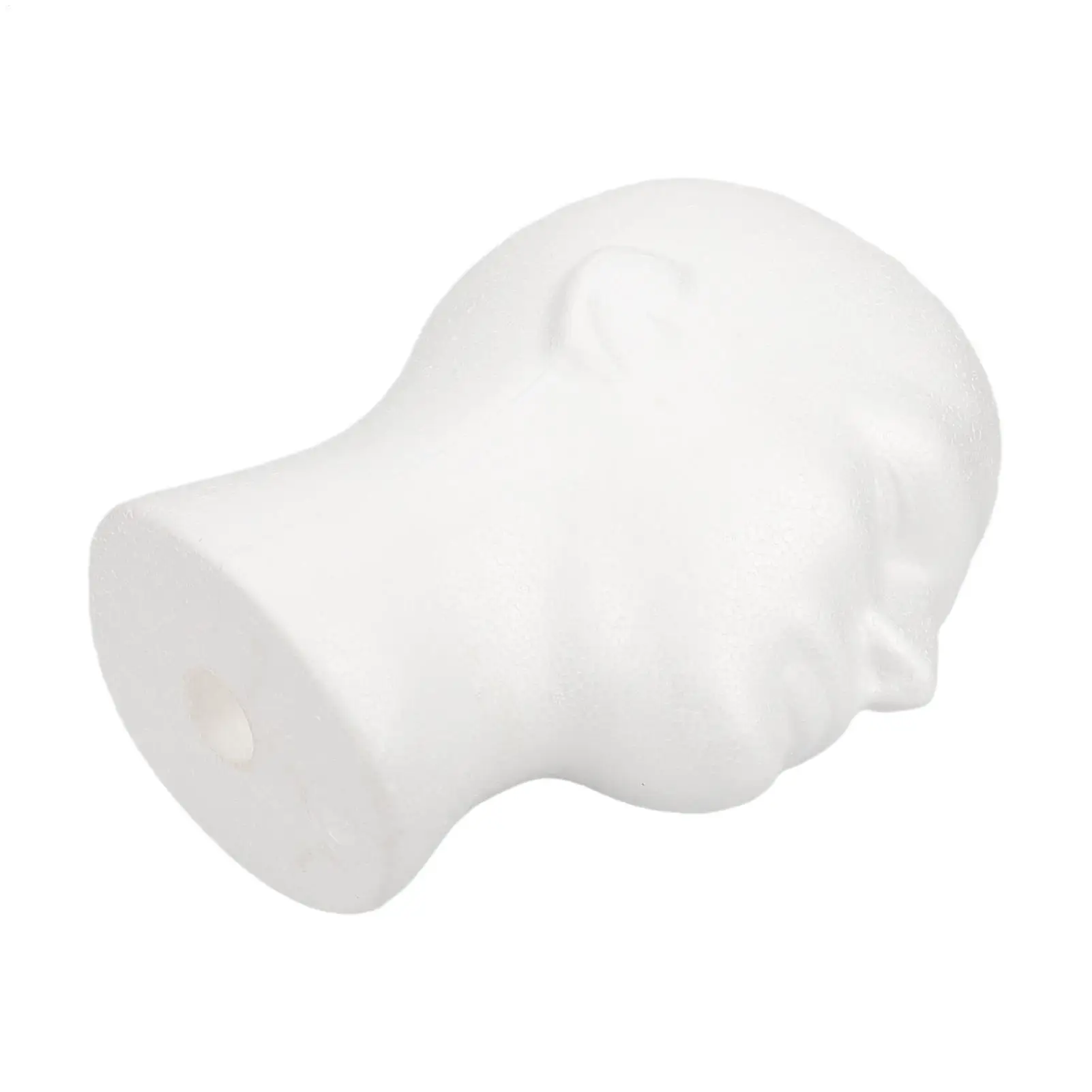 1PC Styrofoam Mannequin Manikin Head Model Foam Wig Hair Glasses Display Wig Hair Glasses Headwear Display Accessories