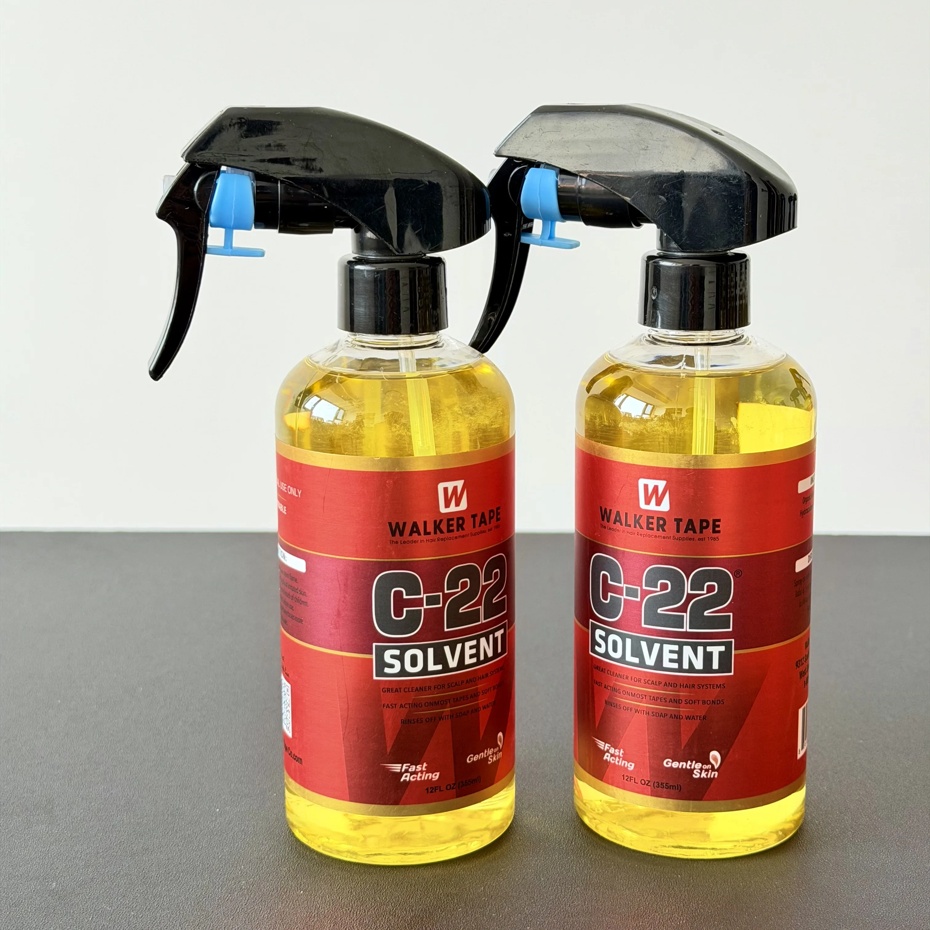 12FL OZ/412FL OZ/1FL O Walker Tape C-22 Solvent Spray Fast Acting Lace Wig Glue Remover for Hair Systems Toupee Hair Extensions