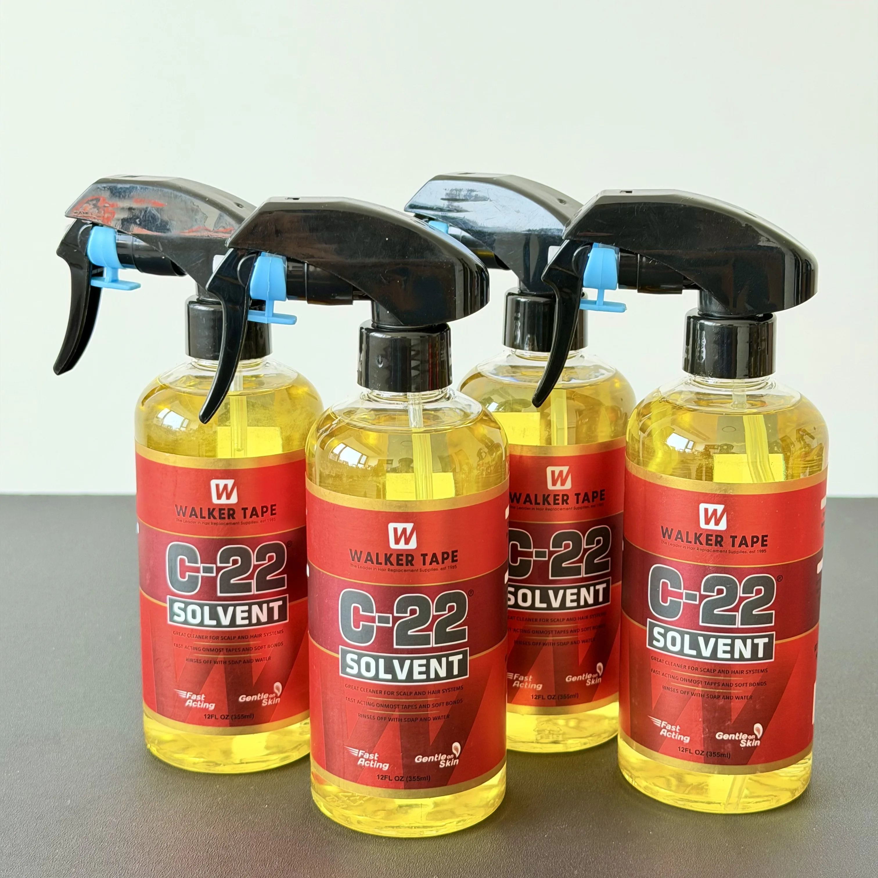 12FL OZ/412FL OZ/1FL O Walker Tape C-22 Solvent Spray Fast Acting Lace Wig Glue Remover for Hair Systems Toupee Hair Extensions