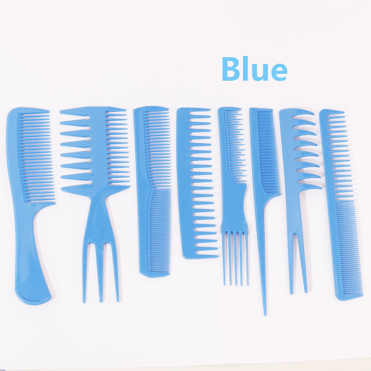 8 Piece Styling Hair Comb anti Static Ponytail Comb Makeup Comb Hair Clipper Accessories Hair Comb Special for Real Hair Wigs