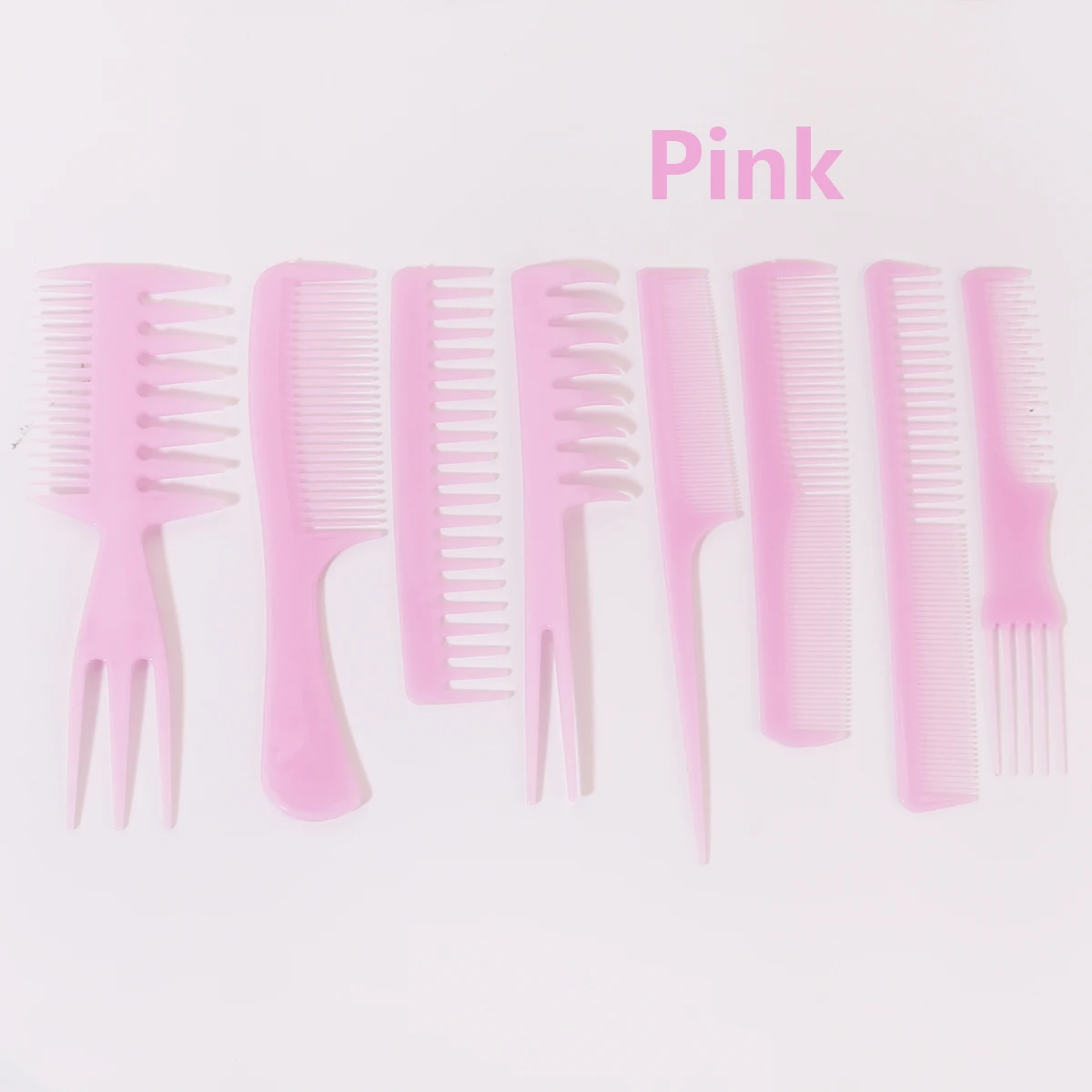 8 Piece Styling Hair Comb anti Static Ponytail Comb Makeup Comb Hair Clipper Accessories Hair Comb Special for Real Hair Wigs