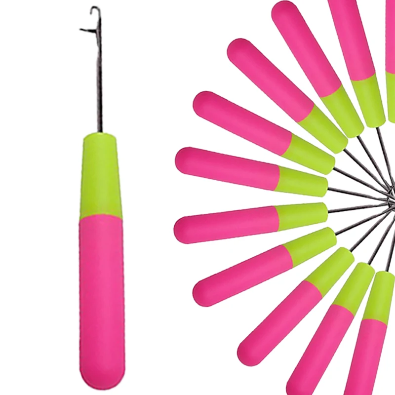 Crochet Hooks Dreadlocks Accessories Hair Extensions Tools for Braiding Weave Wigs Craft Hair Extensions Styling Tool