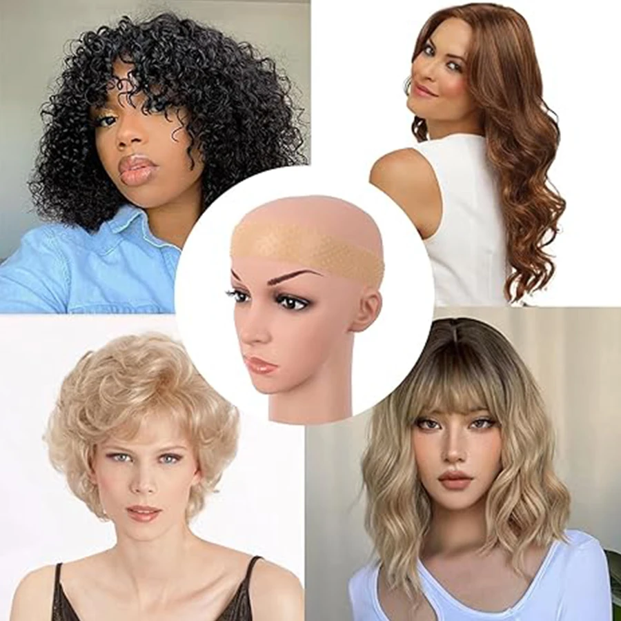 Non Slip Silicone Wig Grip Headband Transparent Black Brown Wig Band to Hold Wig Anti-Slip Wig Accessories For Daily Use
