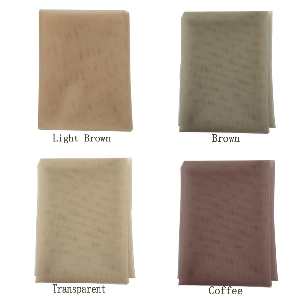 Swiss Lace Mesh For Wigs Making Lace Wig Base Cap Lace Frontal Closure 1Yard Lace Top Wig Material Weaving Netting Invisible
