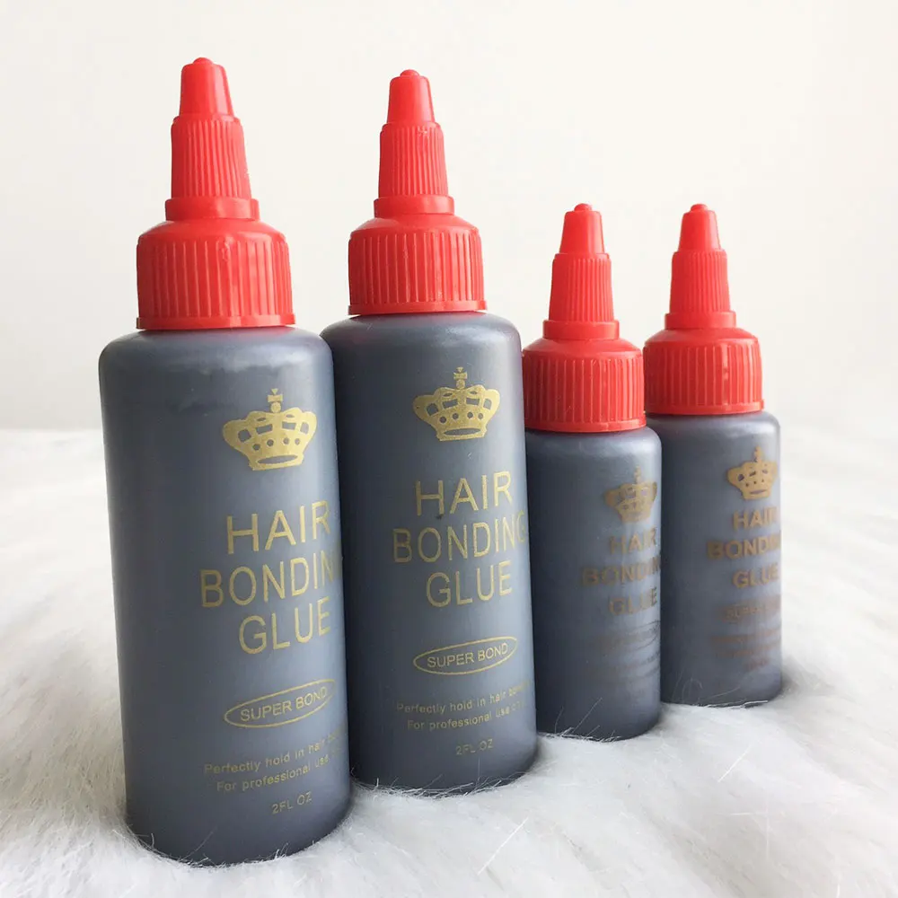 Wholesale 1 Oz/ 2 Oz/4Oz 30 ML/60mL/118mL Ack Hair Weft Bonding Glue Hair Weave Bond