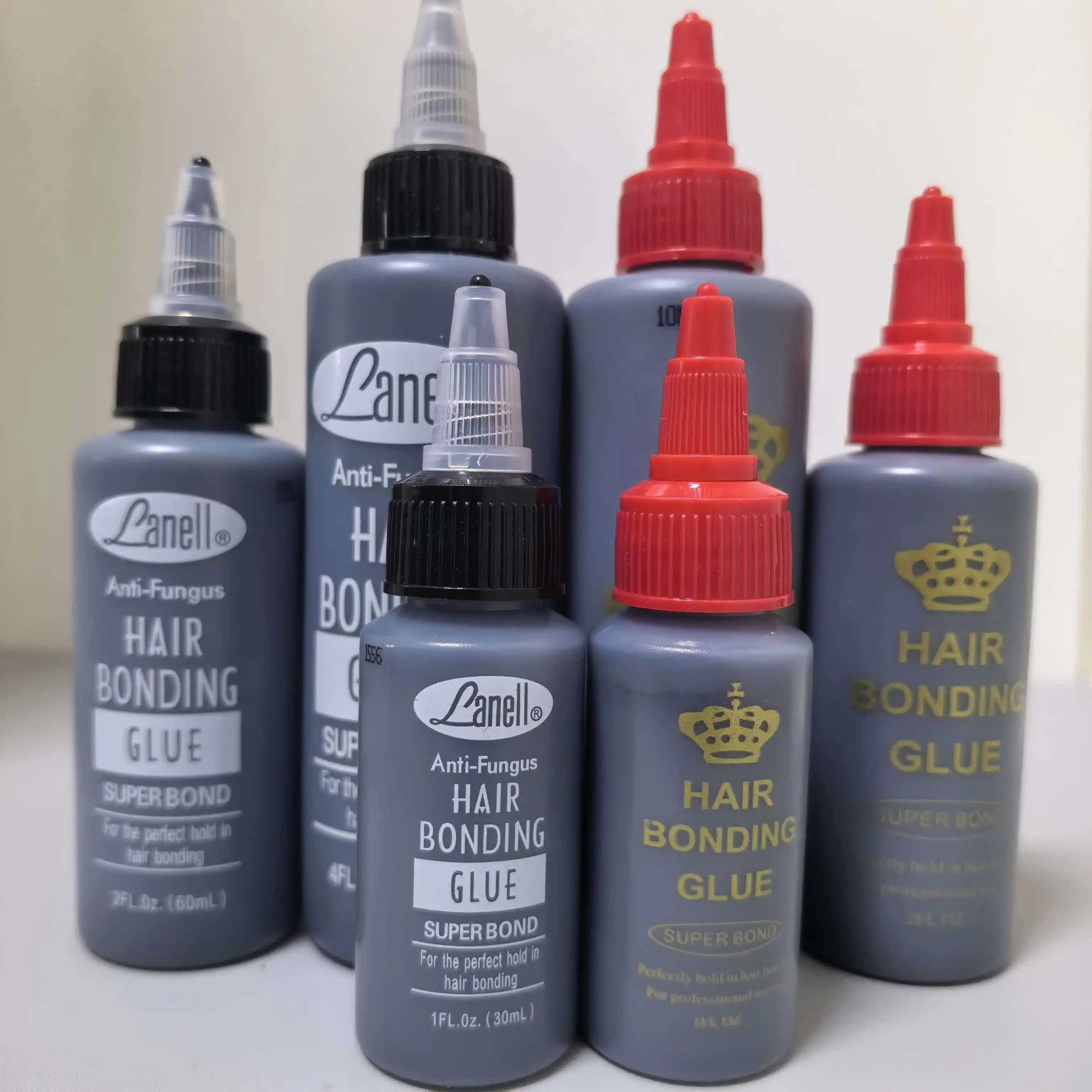 1PCS/2PCS Lanell Hair Bonding Glue 30ml/60ml/118ml Super Bond Adhesive for Lace Wig Toupee