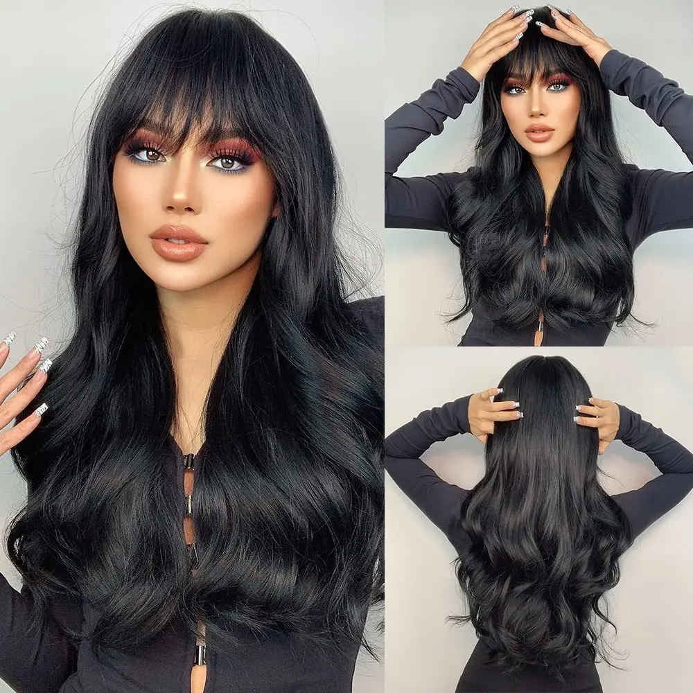 Big Waves of Golden Synthetic Wig for Halloween Party Cosplay Role-Playing Daily Wear with High-Temperature Synthetic Wig Cap