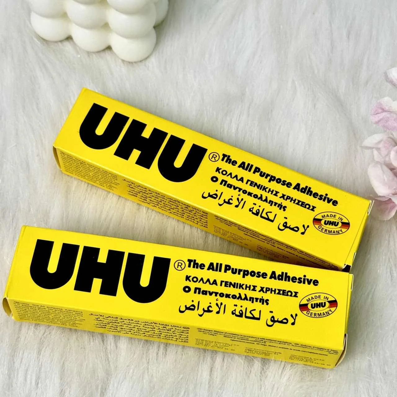 UHU Strong Adhesive Glue for Hair Extensions Lace Wigs Toupees Wefts & Hair Bonding Repairs