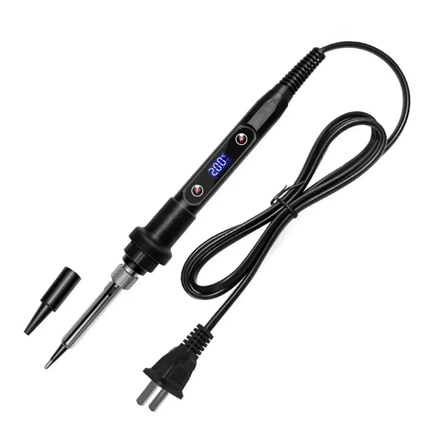 Digital Hair Extension Iron Professional Salon Tool Installing Mini Keratin Tips Hair Extensions Hair Strands Bonding Equipment