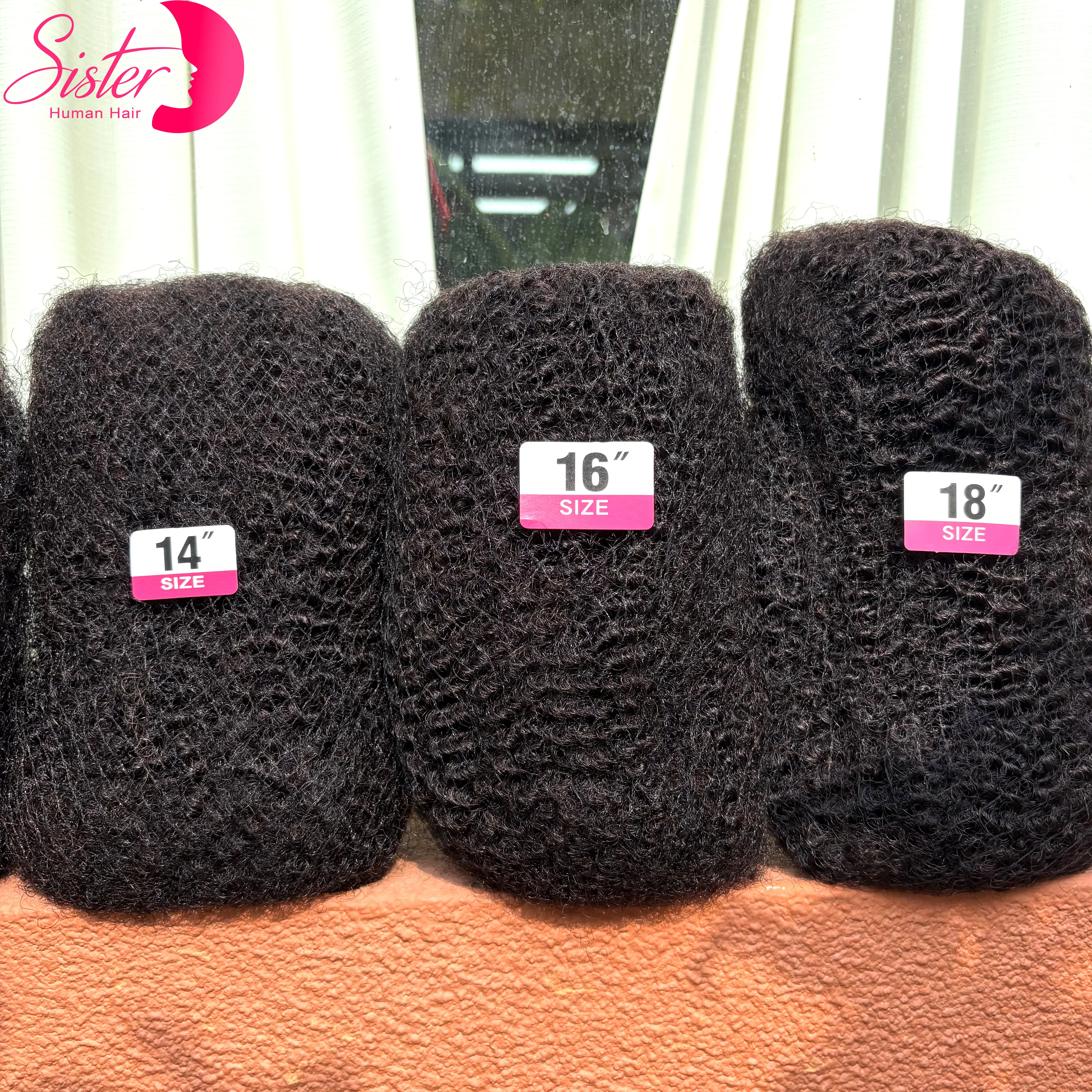 4C Afro Kinky Bulk Human Hair Extensions 10-18Inch No Weft 30/50g 1Pack Peruvian Remy Bulk for Locs Micro Twist Braiding Hair