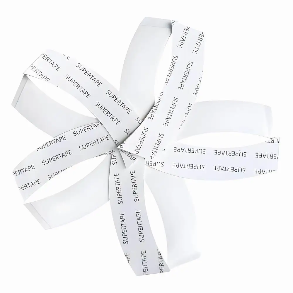 36 Strips Super Tape C-Contour Ultra Hold Double-Sided Adhesive Tape Waterproof Strong Hair System Tape for Toupee Wig