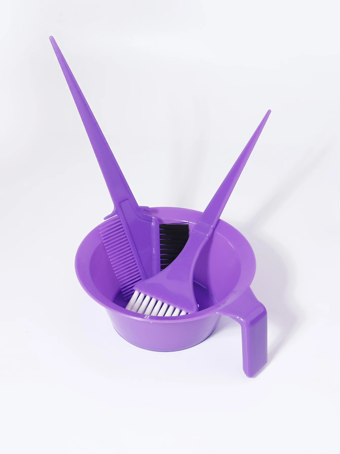 3pcs Hair Dye Set, Professional Hair Dye Brush, Hair Dye Bowl, Suitable for Hair Salons, Special for Real Hair Wigs