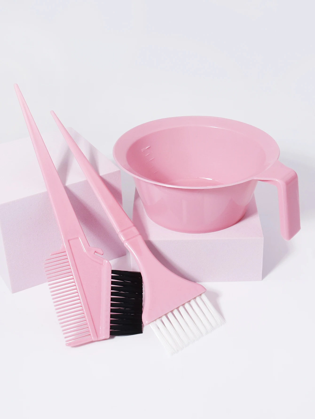 3pcs Hair Dye Set, Professional Hair Dye Brush, Hair Dye Bowl, Suitable for Hair Salons, Special for Real Hair Wigs