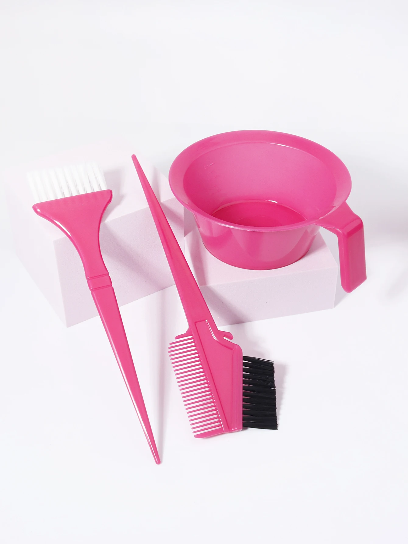 3pcs Hair Dye Set, Professional Hair Dye Brush, Hair Dye Bowl, Suitable for Hair Salons, Special for Real Hair Wigs