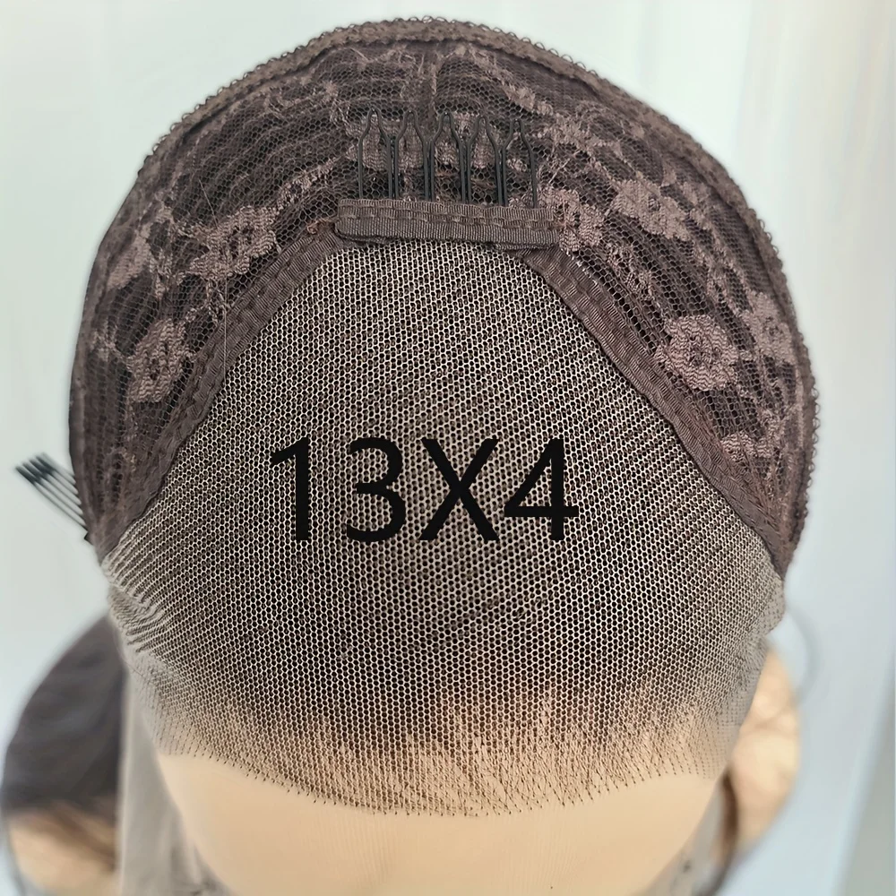 AIMEYA Short Wigs for Women Synthetic Lace Front Wig Black Wave Bob Lace Wig Pre Plucked Hairline Cosplay Part Wigs Daily Used
