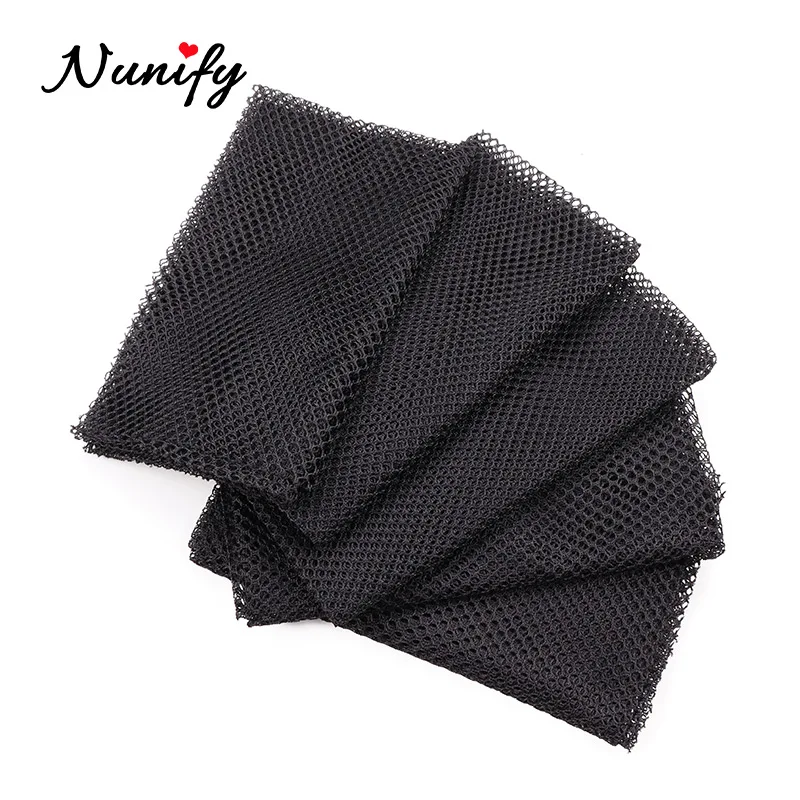 Nunify 1Pcs/Lot Black Color Hairnets Women Hair Toupees Stretch Lace Wig Net Hair Weaving Nets For Hair Weft Hair Net Online