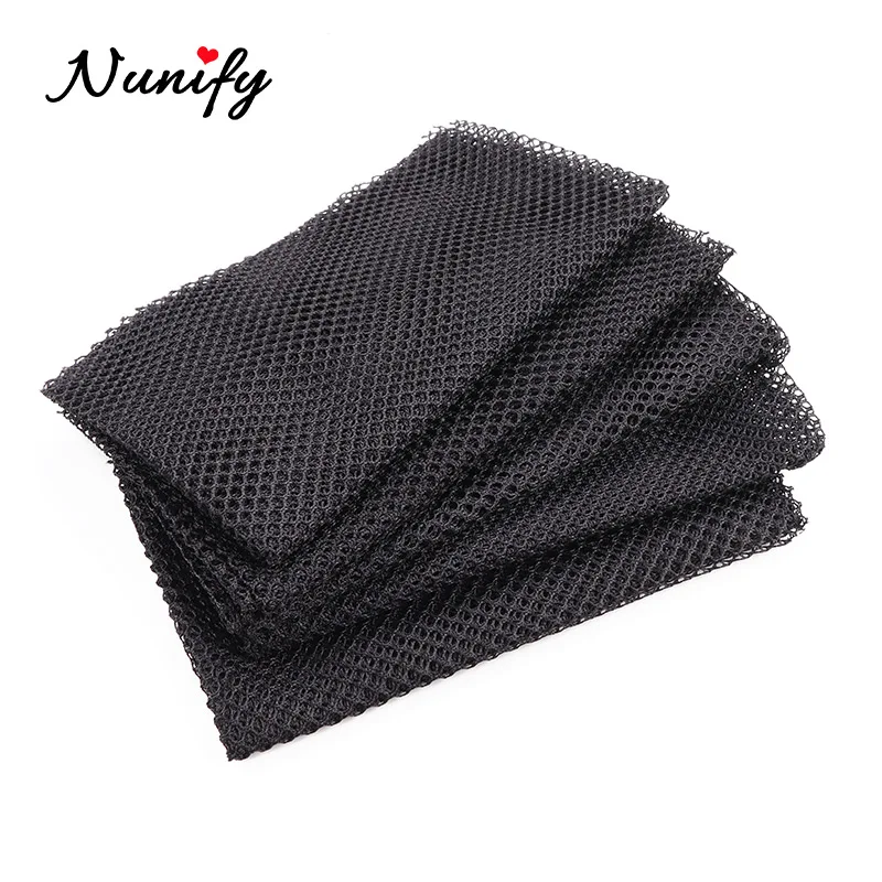 Nunify 1Pcs/Lot Black Color Hairnets Women Hair Toupees Stretch Lace Wig Net Hair Weaving Nets For Hair Weft Hair Net Online