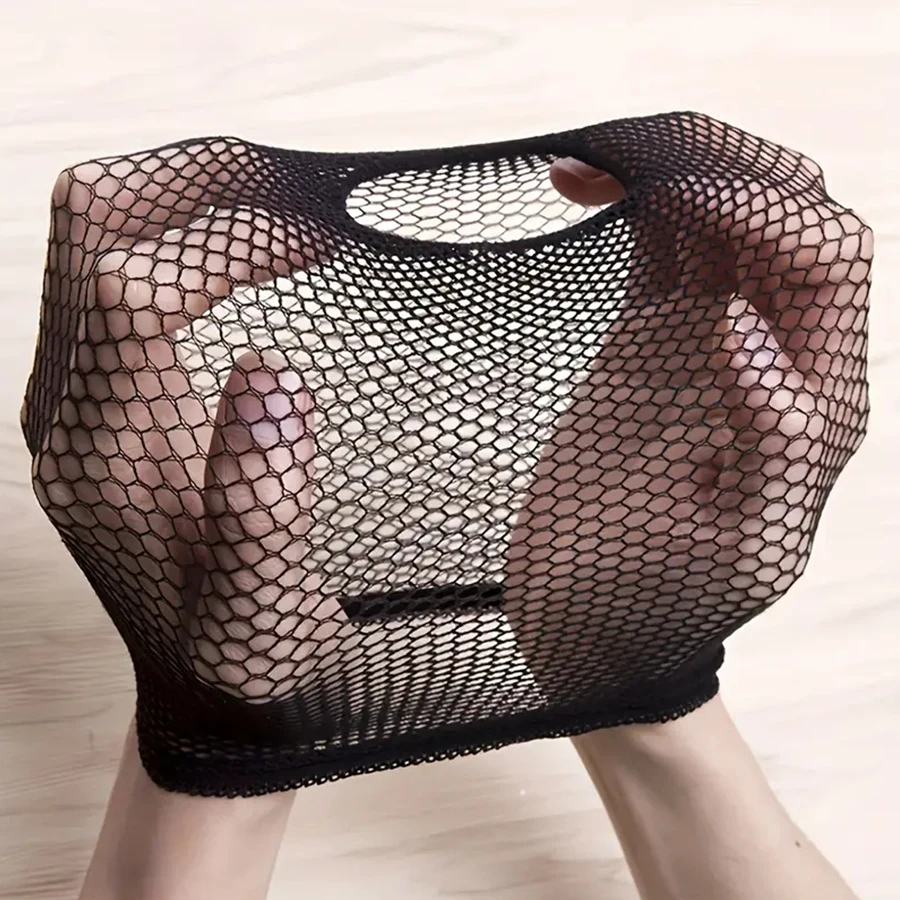 2pcs/12pcs Stretchable Elastic Hair Nets - Open End Mesh Net Wig Cap for HairStyling - High Quality and Durable