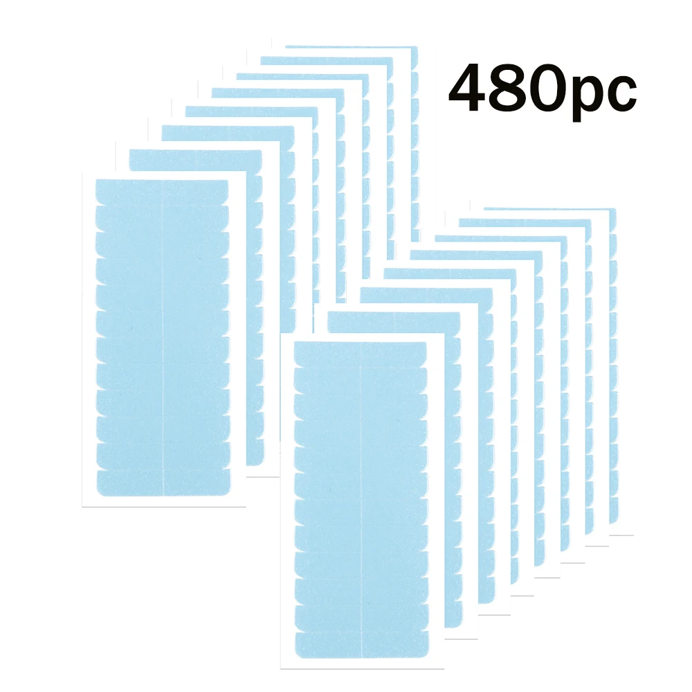 120/480/720Pcs Hair Extension Tape Double Sided Hair Tape, Adhesive Replacement Tape for Hair Extensions
