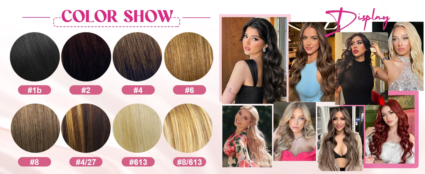 8Pcs Clip Ins 4/27 Highlight Color Straight Clip In Human Hair Extensions Brazilian Human Hair Clip In Hair Extensions 120G/Pack