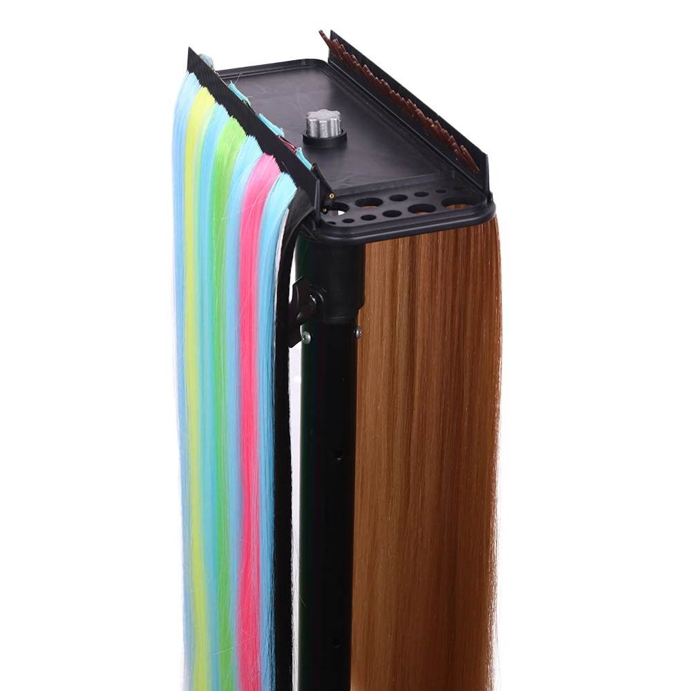 Multifunction Hair Extension Holder Hair Extension Tray with Wig Stand wig tripod Easy To Place Salon Hairdressing Styling Tool