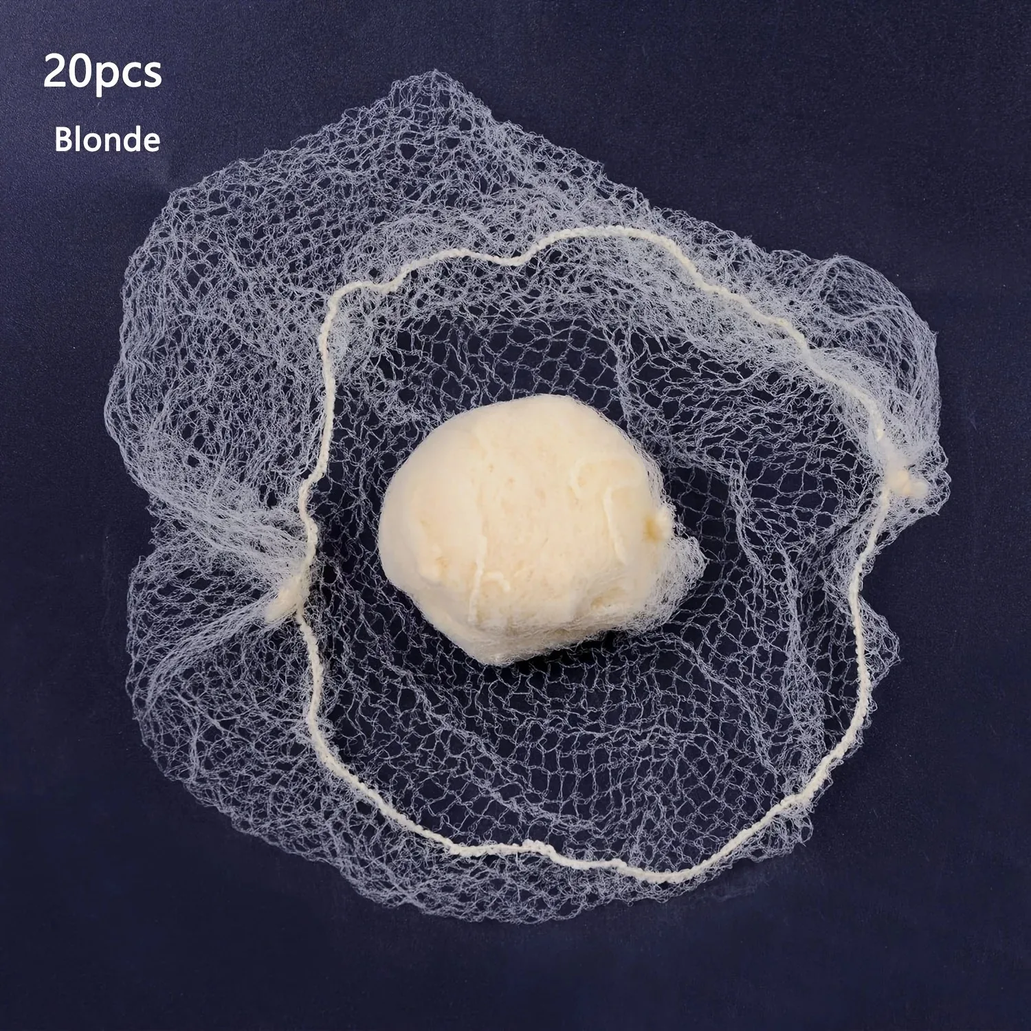 10/20/100Pcs Nylon Hair Net for Bun Black Blonde Brown 5mm Durable Mesh Hair Styling Tool for Wigs Hair Net for Hair Style