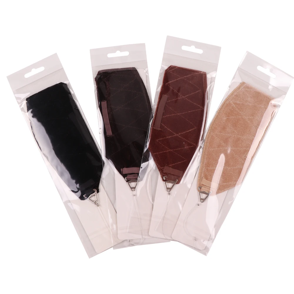 Velvet Wig Grip Band Glueless Top Grip For Hair Topper Adjustable Translucent Strap Top Headband For Your Wig Or Topper