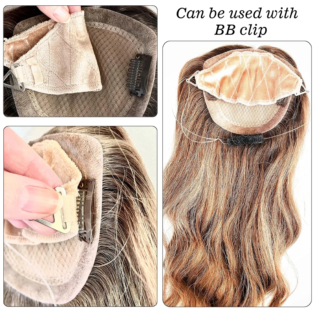 Velvet Wig Grip Band Glueless Top Grip For Hair Topper Adjustable Translucent Strap Top Headband For Your Wig Or Topper