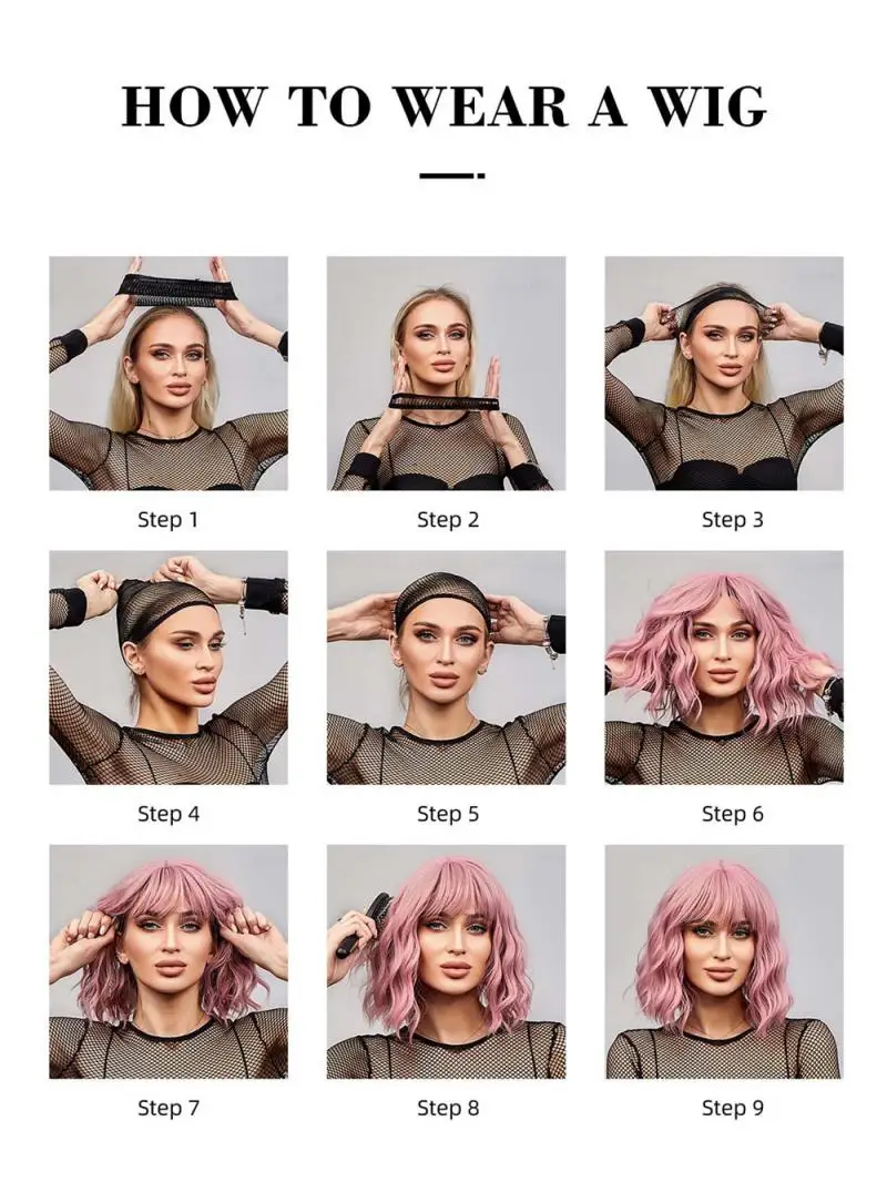 Jujutsu Kaisen Fushiguro Megumi Cosplay Wig Synthetic Short Straight Wig Anime Coser Cute Girl High Quality Wig Halloween Party