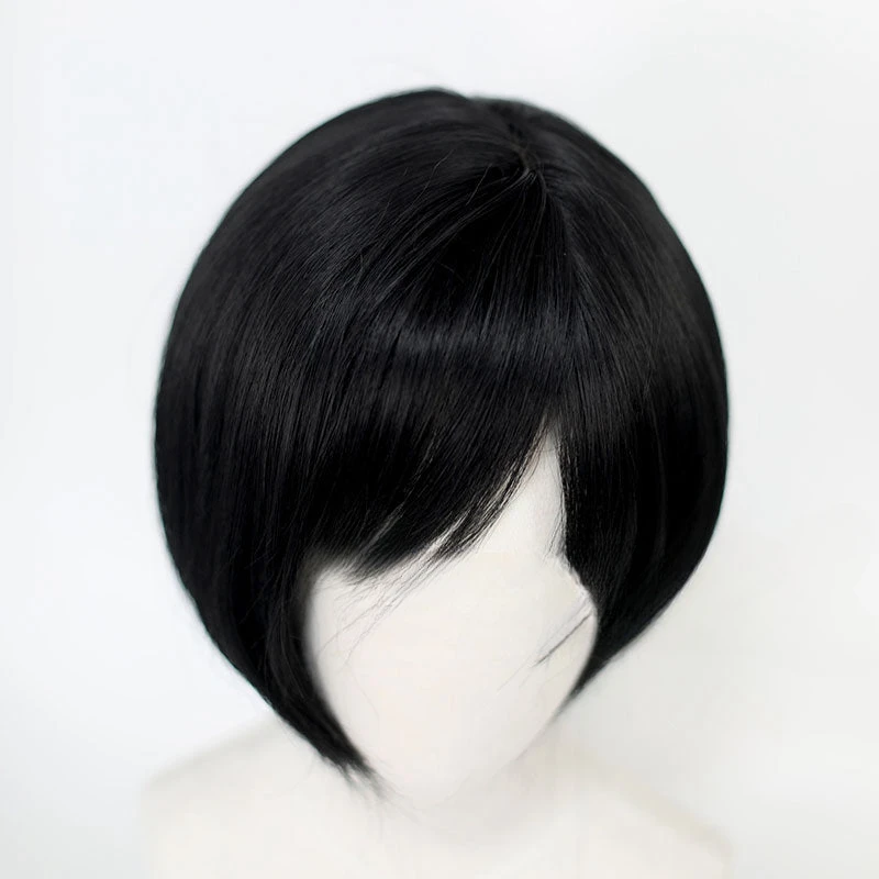 Anime Evil Ada Wong Cosplay Wig Halloween Synthetic Hair Heat Resident Wigs